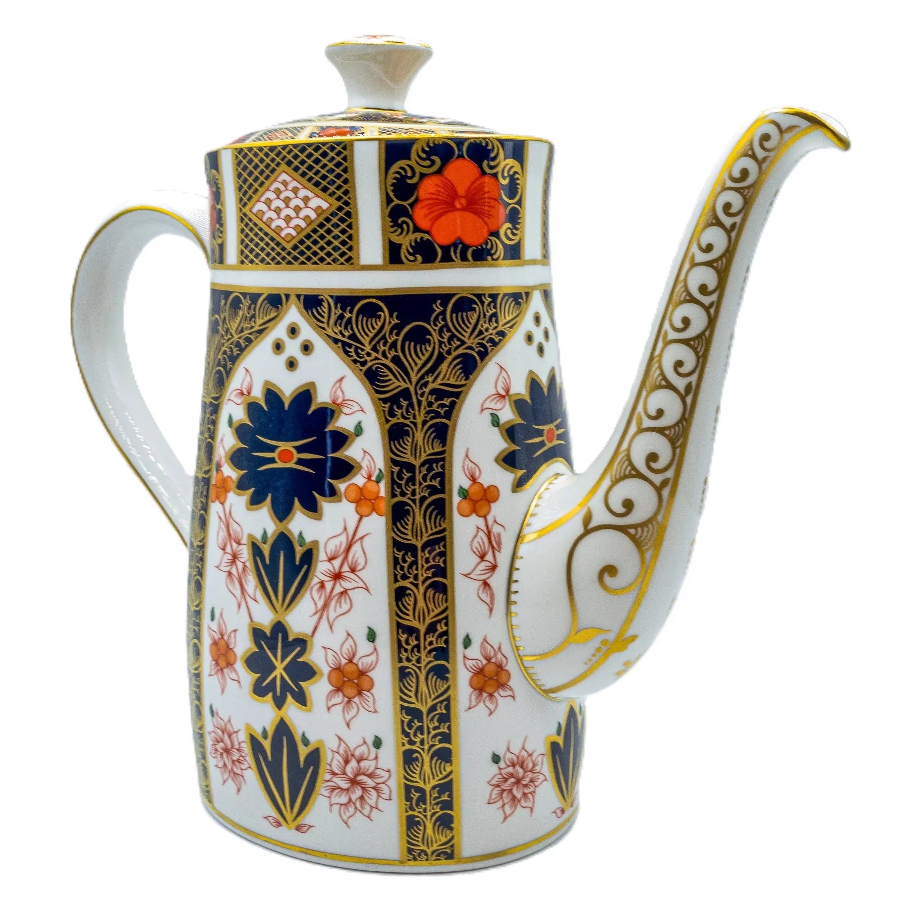 Royal Crown Derby Imari 1128 Coffee Pot