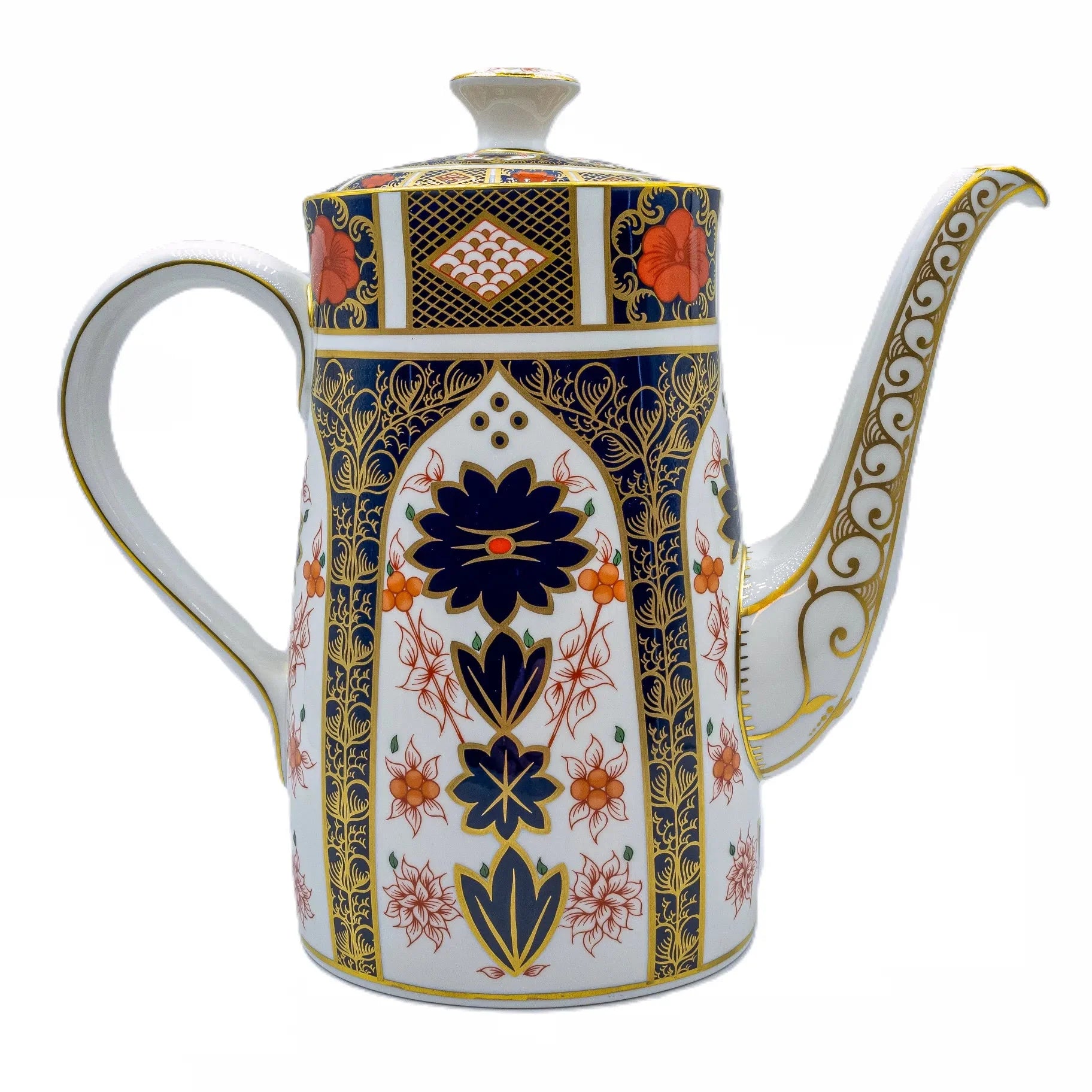 Royal Crown Derby Imari 1128 Coffee Pot