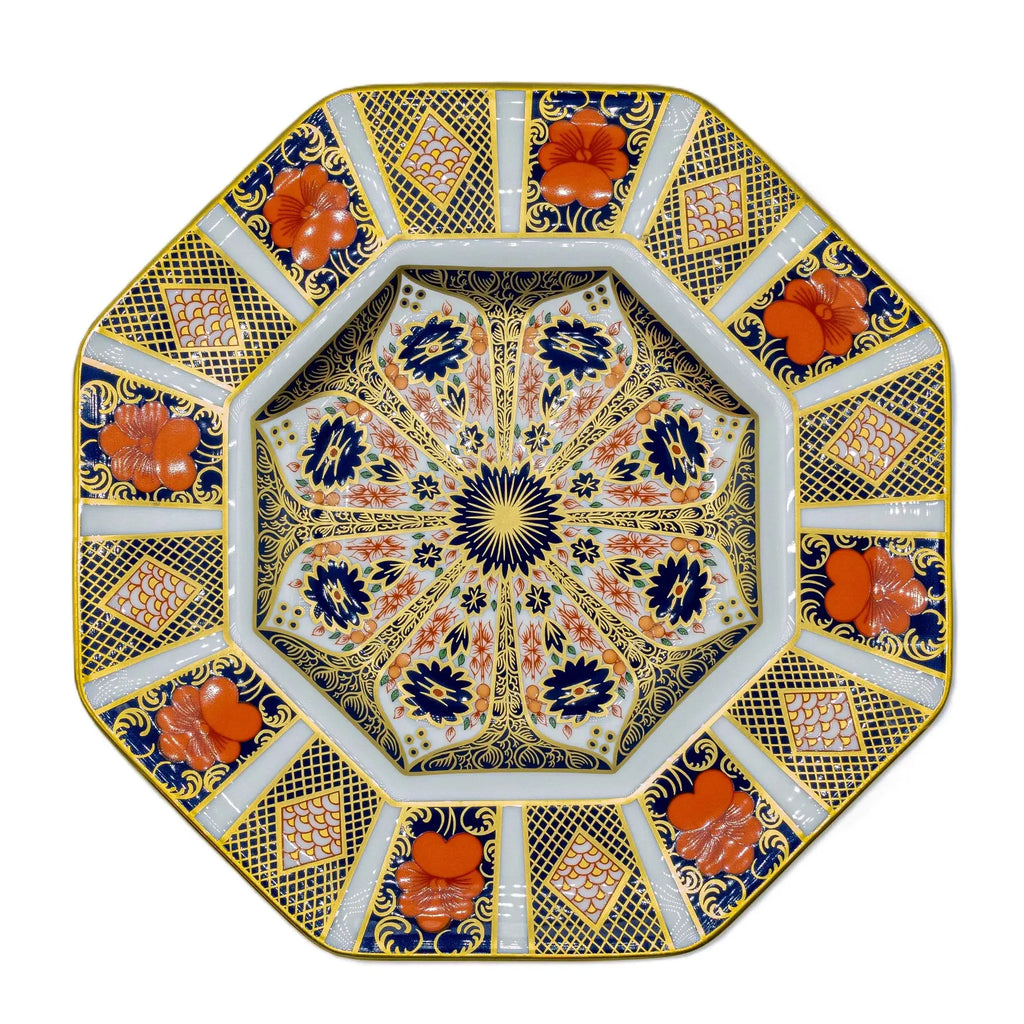 Royal Crown Derby Imari 1128 Octagonal Plate
