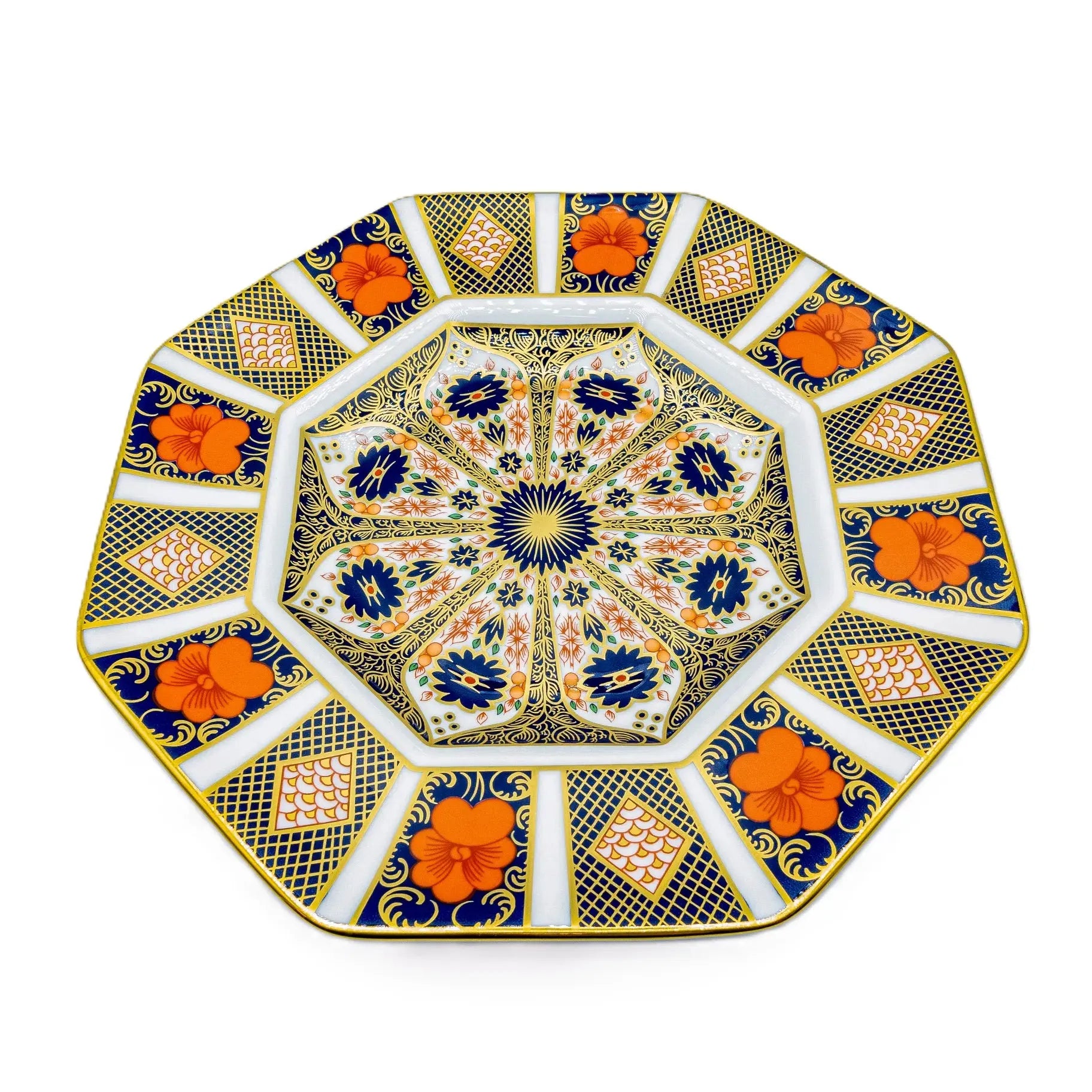 Royal Crown Derby Imari 1128 Octagonal Plate