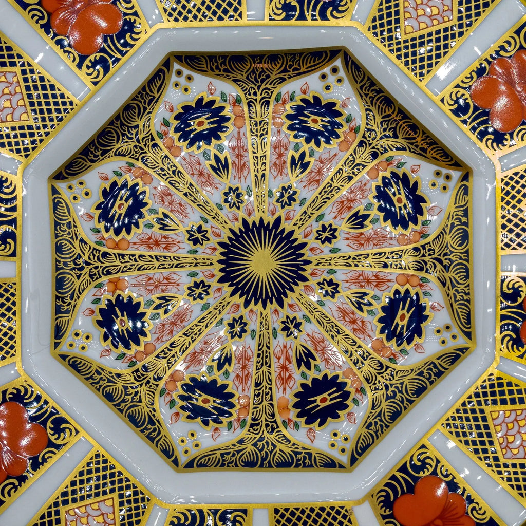 Royal Crown Derby Imari 1128 Octagonal Plate