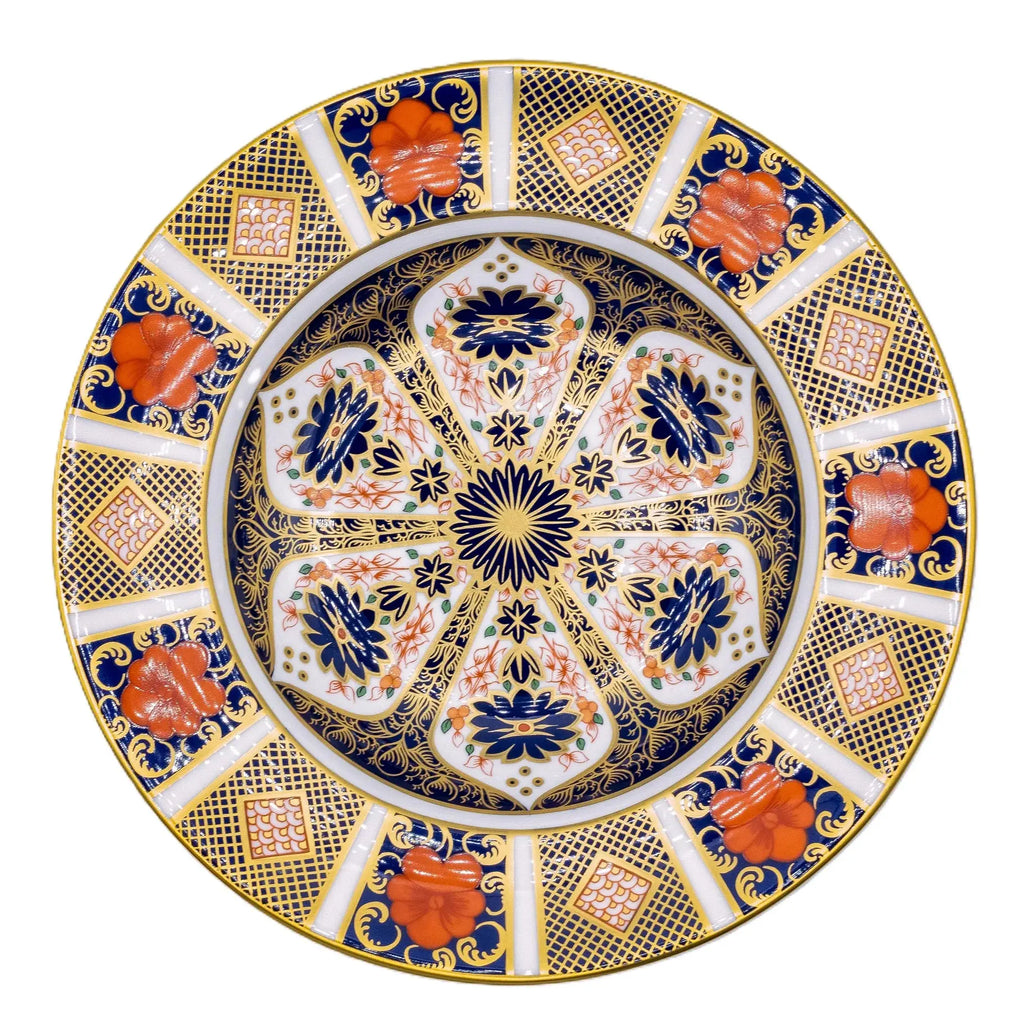 Royal Crown Derby Old Imari 1128 Soup Bowl