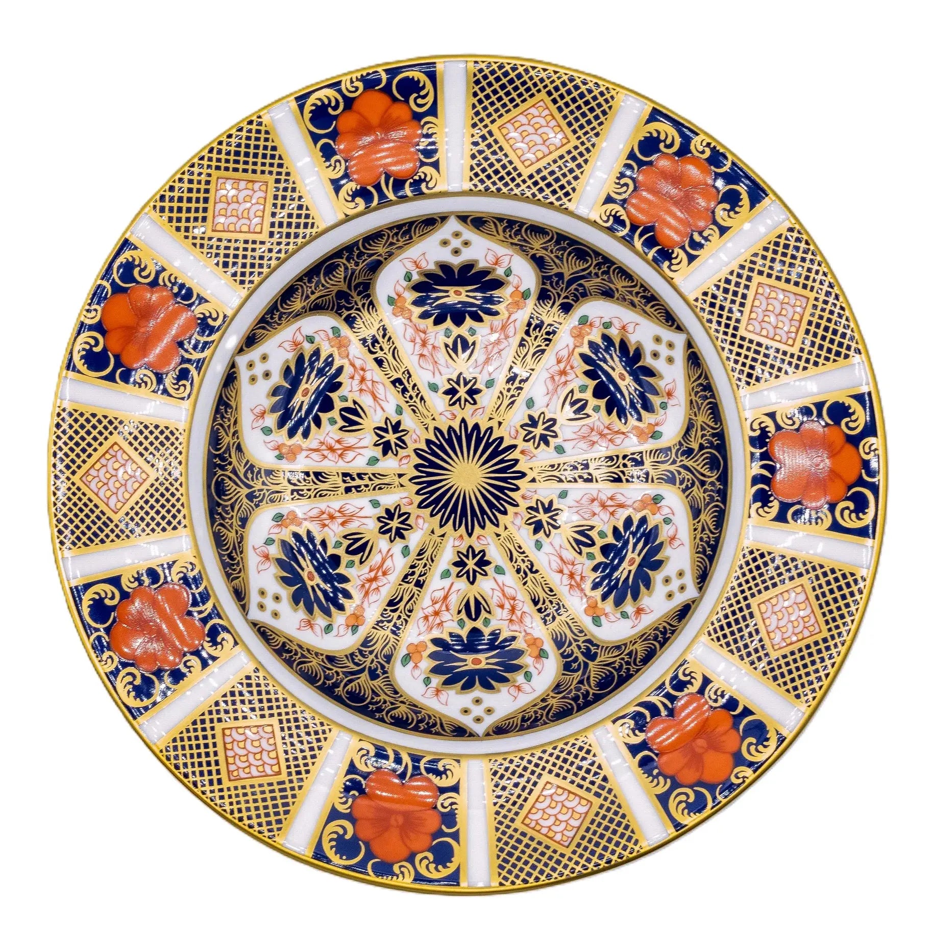 Royal Crown Derby Old Imari 1128 Soup Bowl