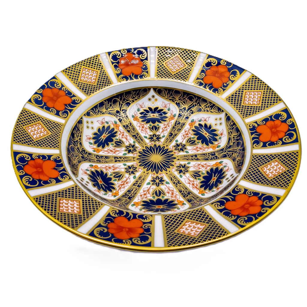 Royal Crown Derby Old Imari 1128 Soup Bowl