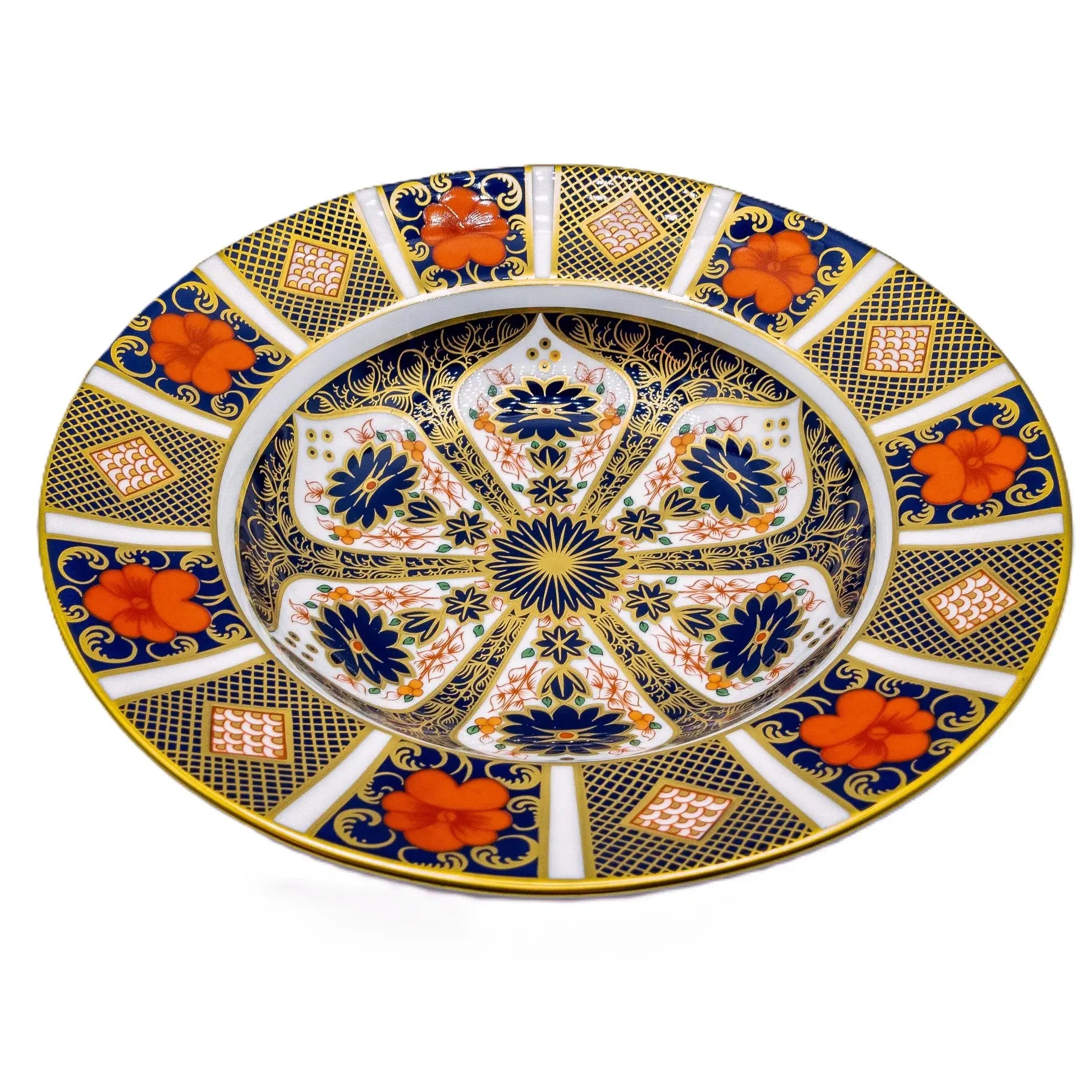 Royal Crown Derby Old Imari 1128 Soup Bowl