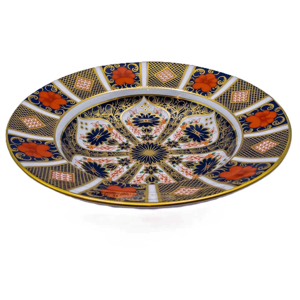 Royal Crown Derby Old Imari 1128 Soup Bowl