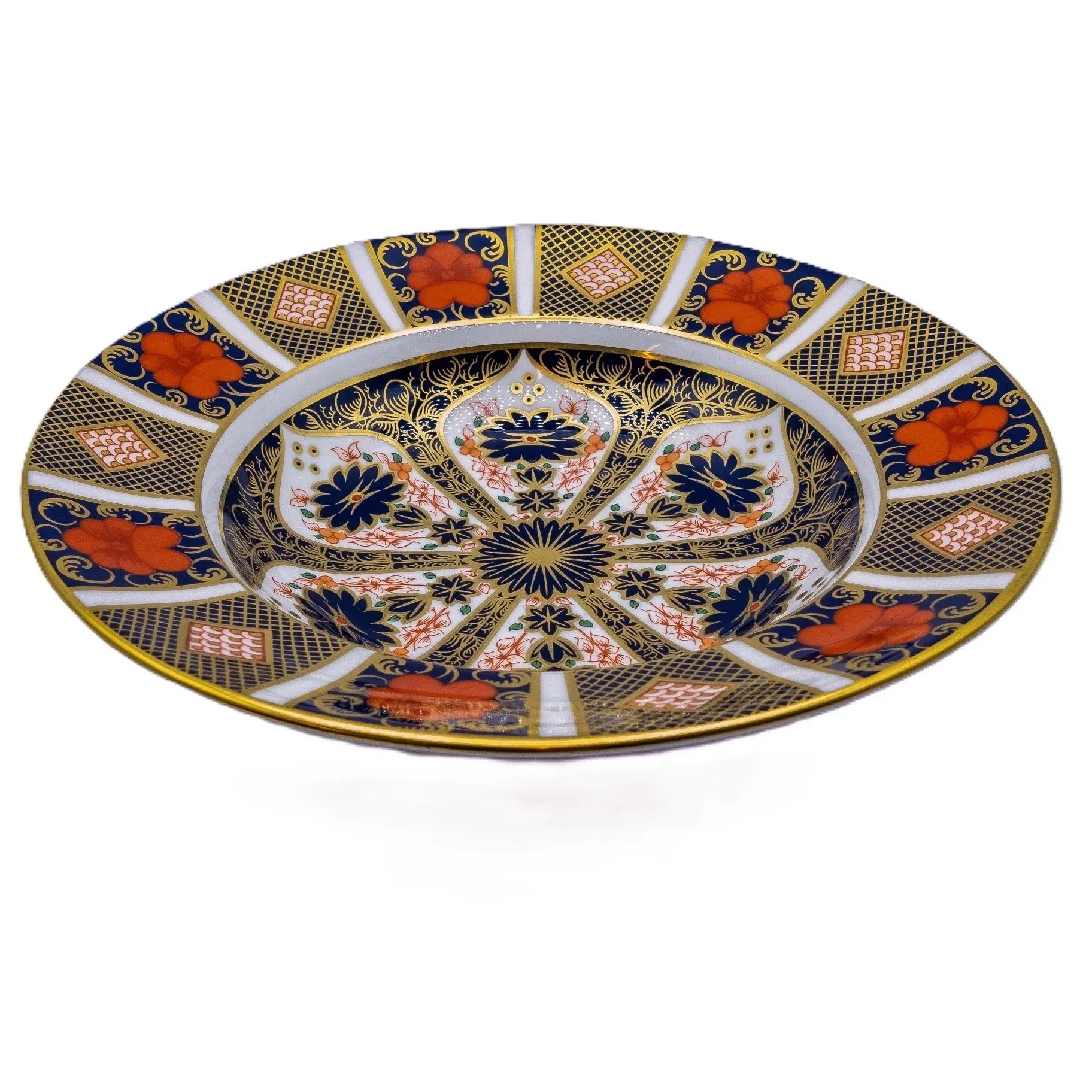 Royal Crown Derby Old Imari 1128 Soup Bowl