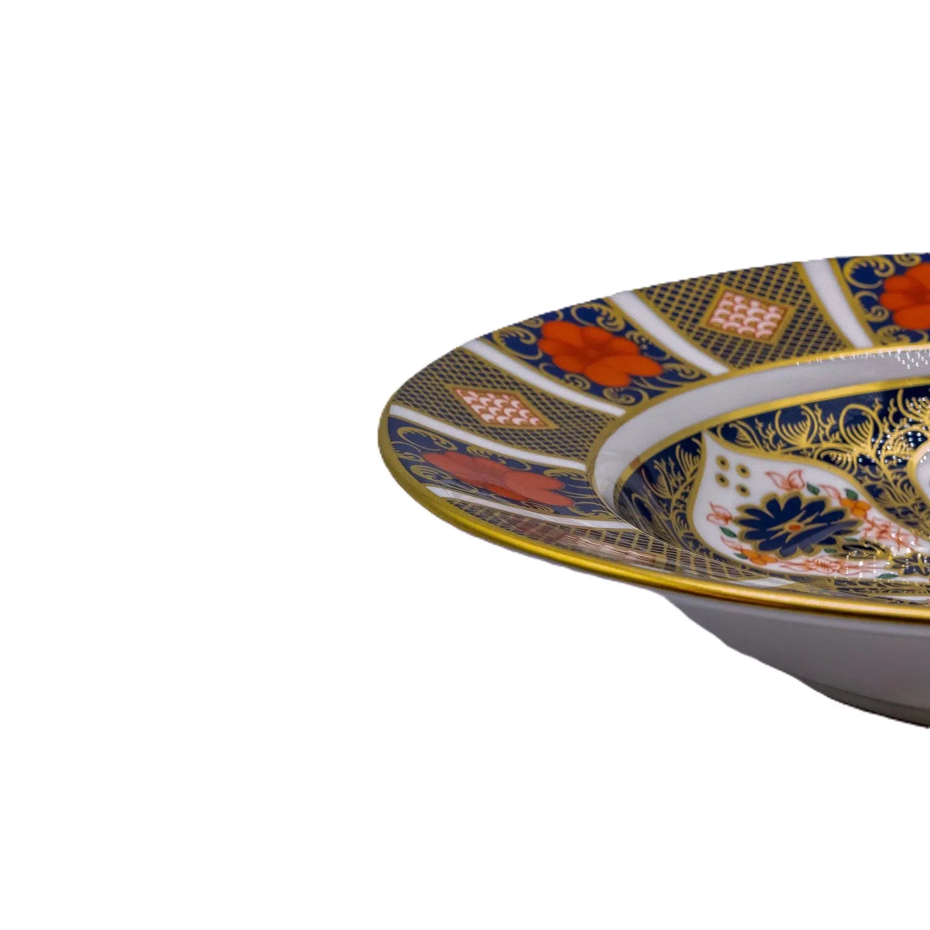 Royal Crown Derby Old Imari 1128 Soup Bowl