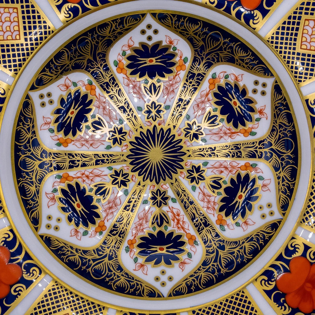 Royal Crown Derby Old Imari 1128 Soup Bowl