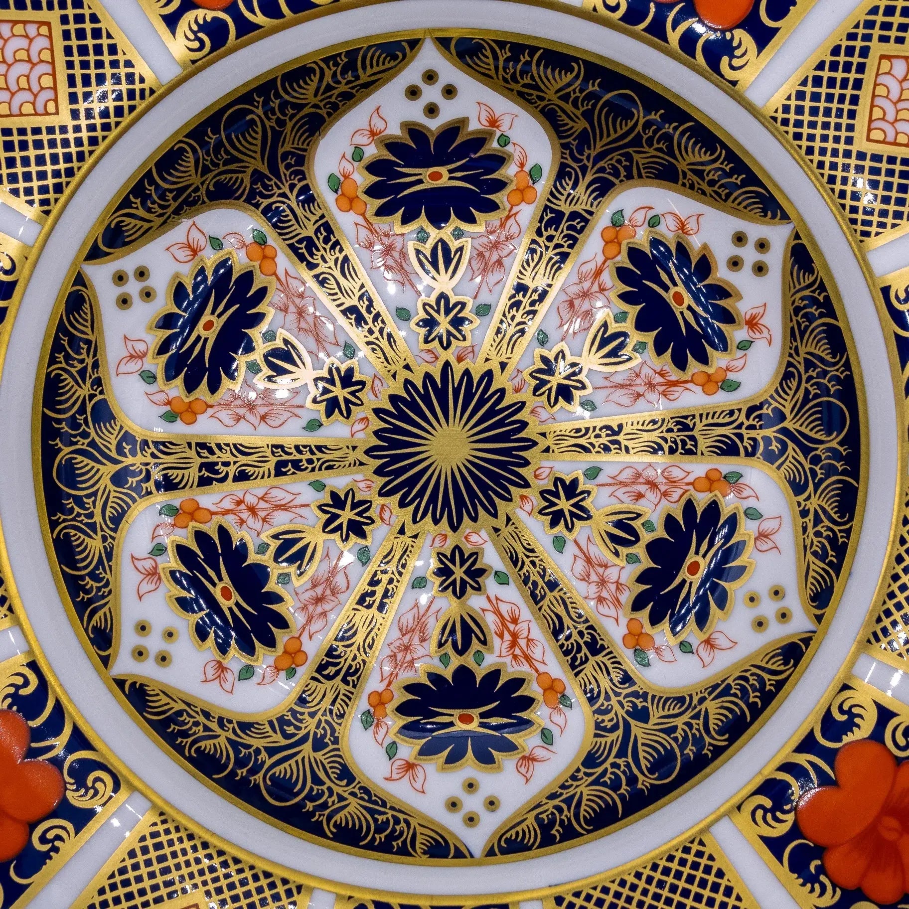 Royal Crown Derby Old Imari 1128 Soup Bowl