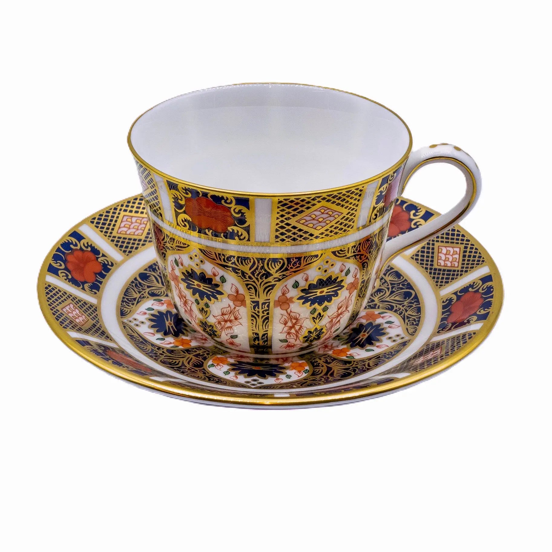 Royal Crown Derby Imari 1128 Tea Cup & Saucer