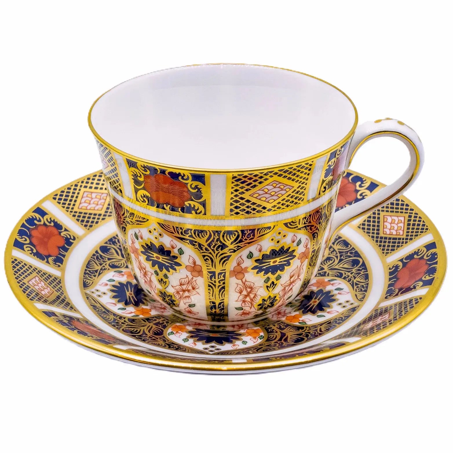 Royal Crown Derby Imari 1128 Tea Cup & Saucer