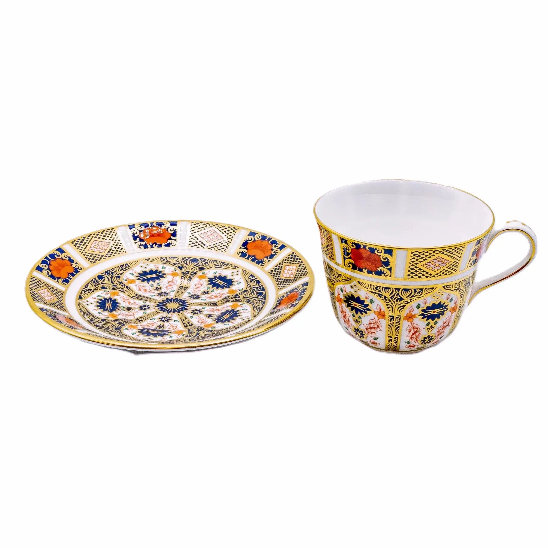 Royal Crown Derby Imari 1128 Tea Cup & Saucer