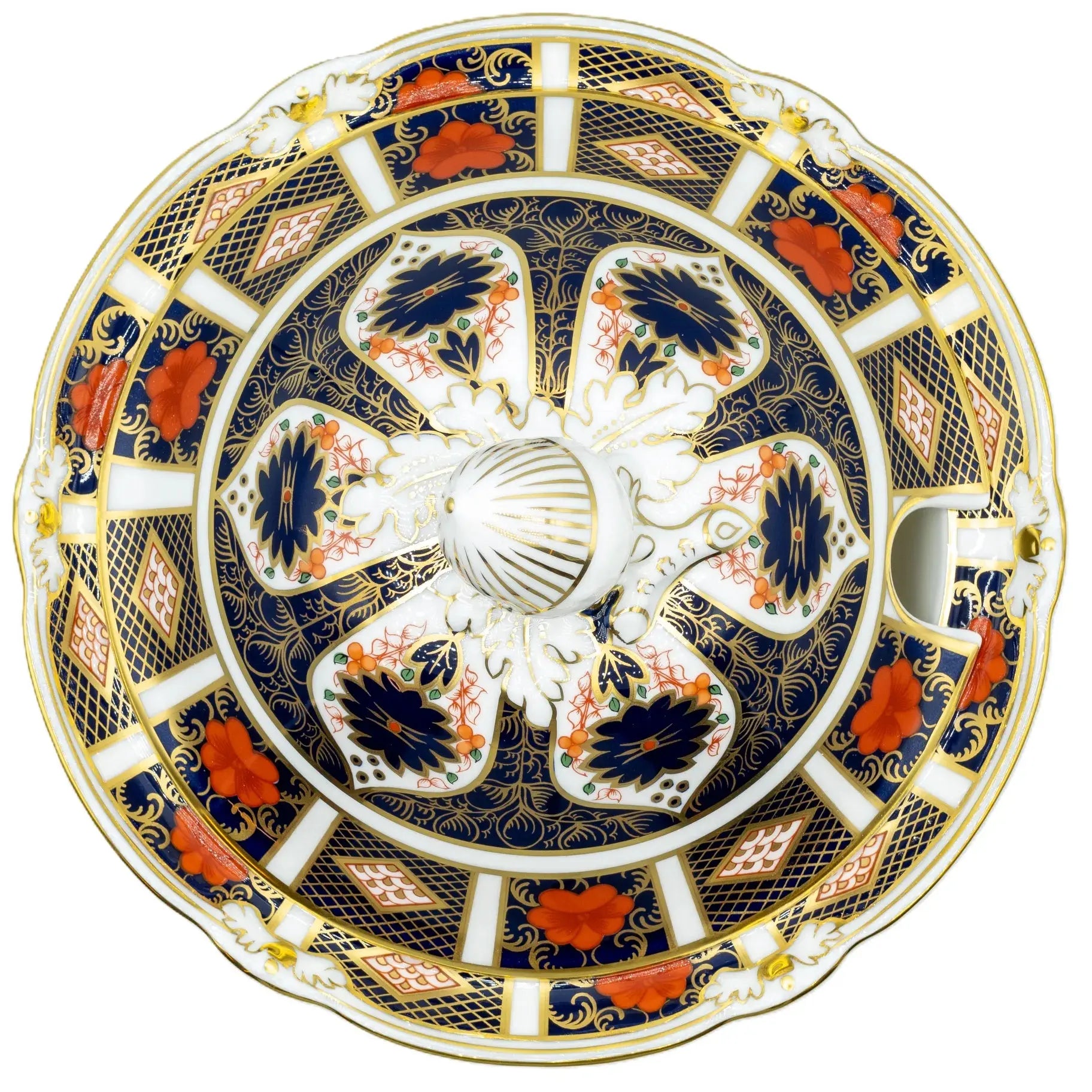 Royal Crown Derby Imari 1128 Sauce Tureen & Stand