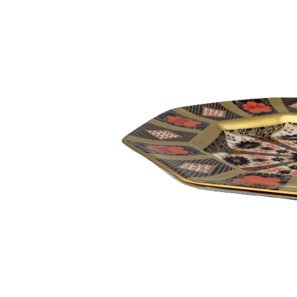 Royal Crown Derby Imari SGB Octagonal Plate