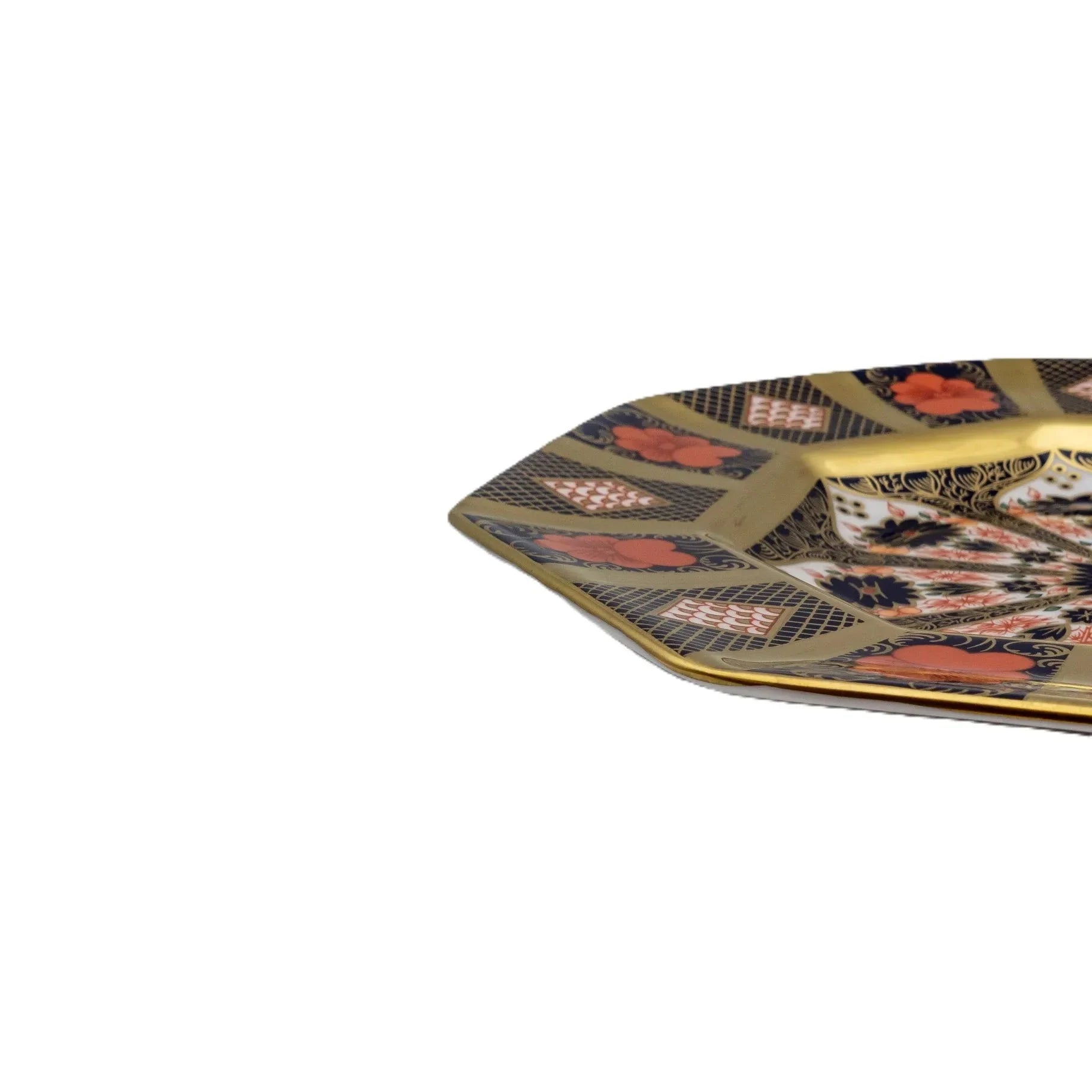 Royal Crown Derby Imari SGB Octagonal Plate
