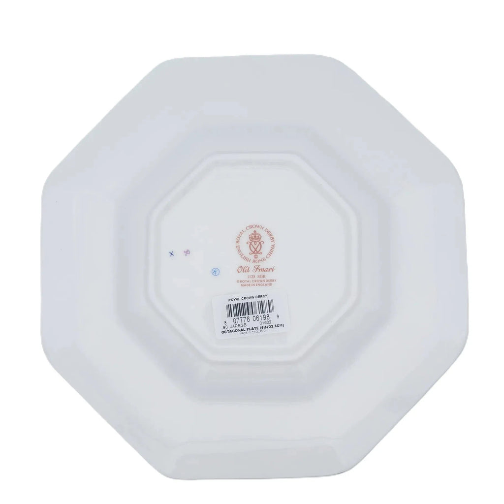 Royal Crown Derby Imari SGB Octagonal Plate