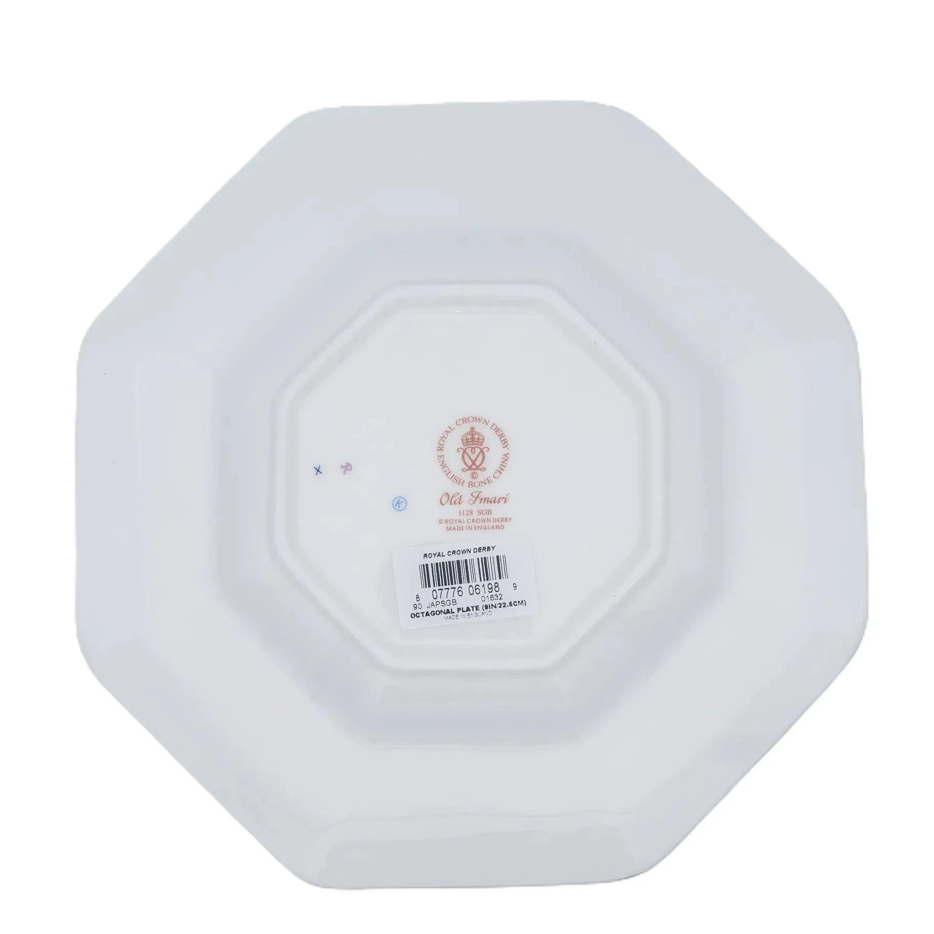 Royal Crown Derby Imari SGB Octagonal Plate