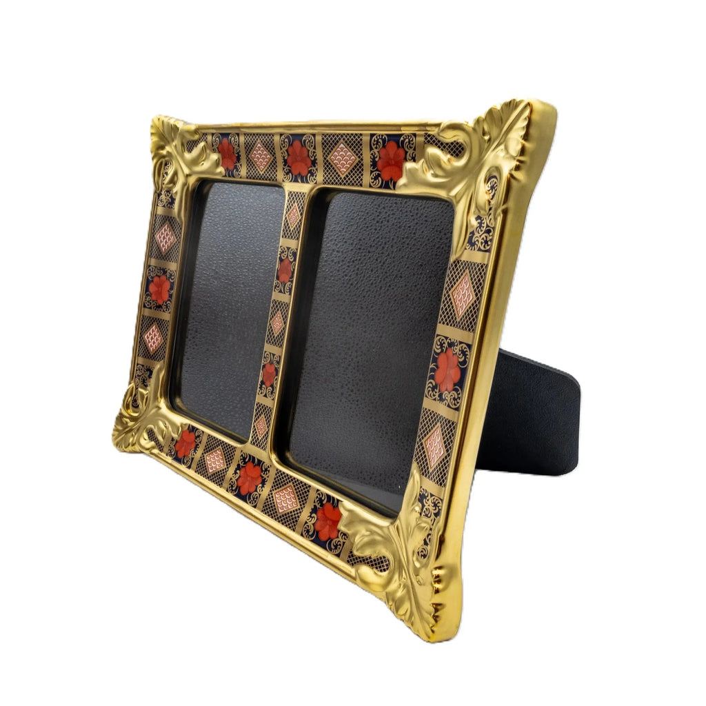 Royal Crown Derby Imari SGB Double Picture Frame