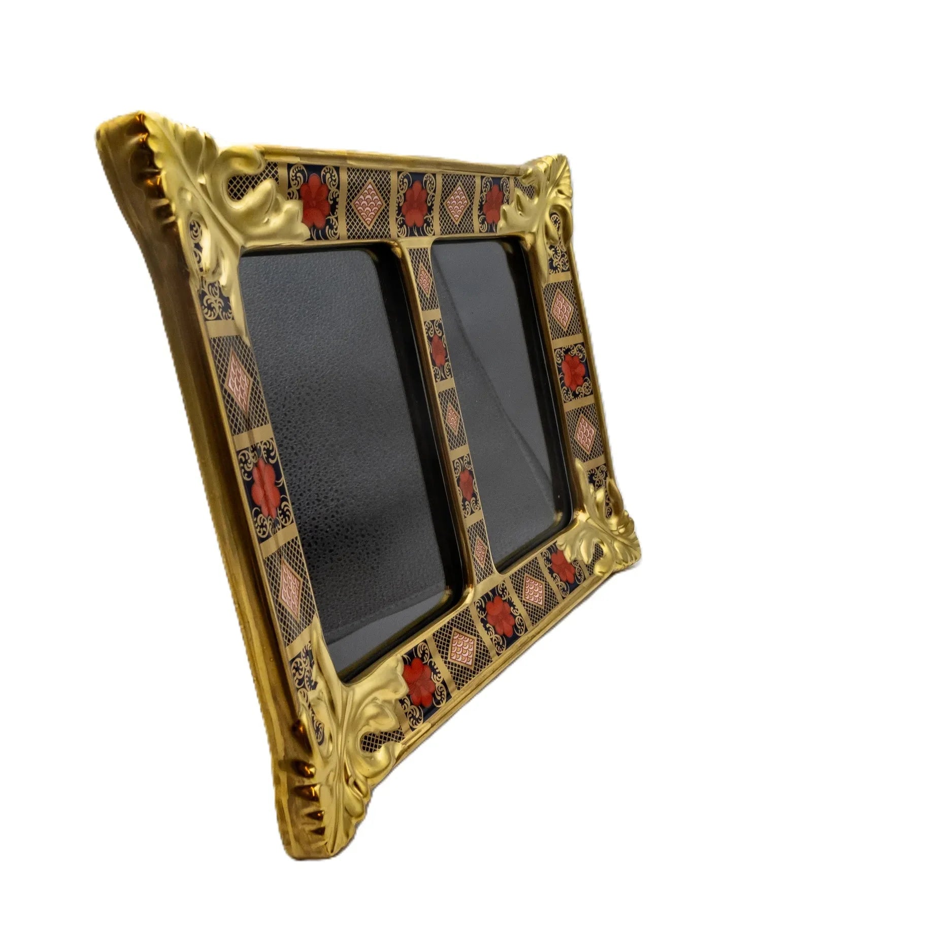 Royal Crown Derby Imari SGB Double Picture Frame