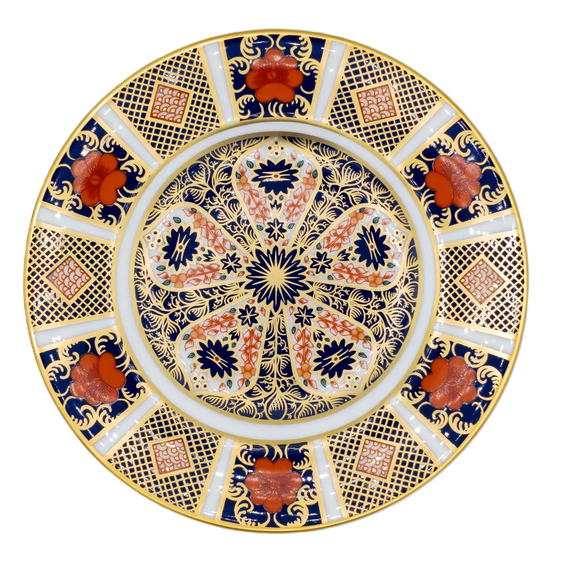 Royal Crown Derby Imari 1128 18pc Plate Set - 1st Quality