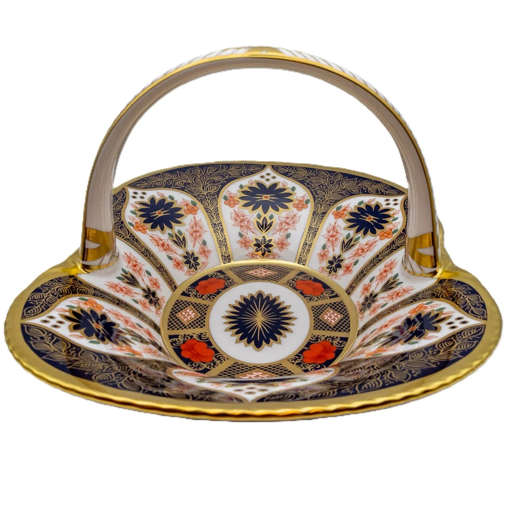 Royal Crown Derby Imari SGB Heather Basket