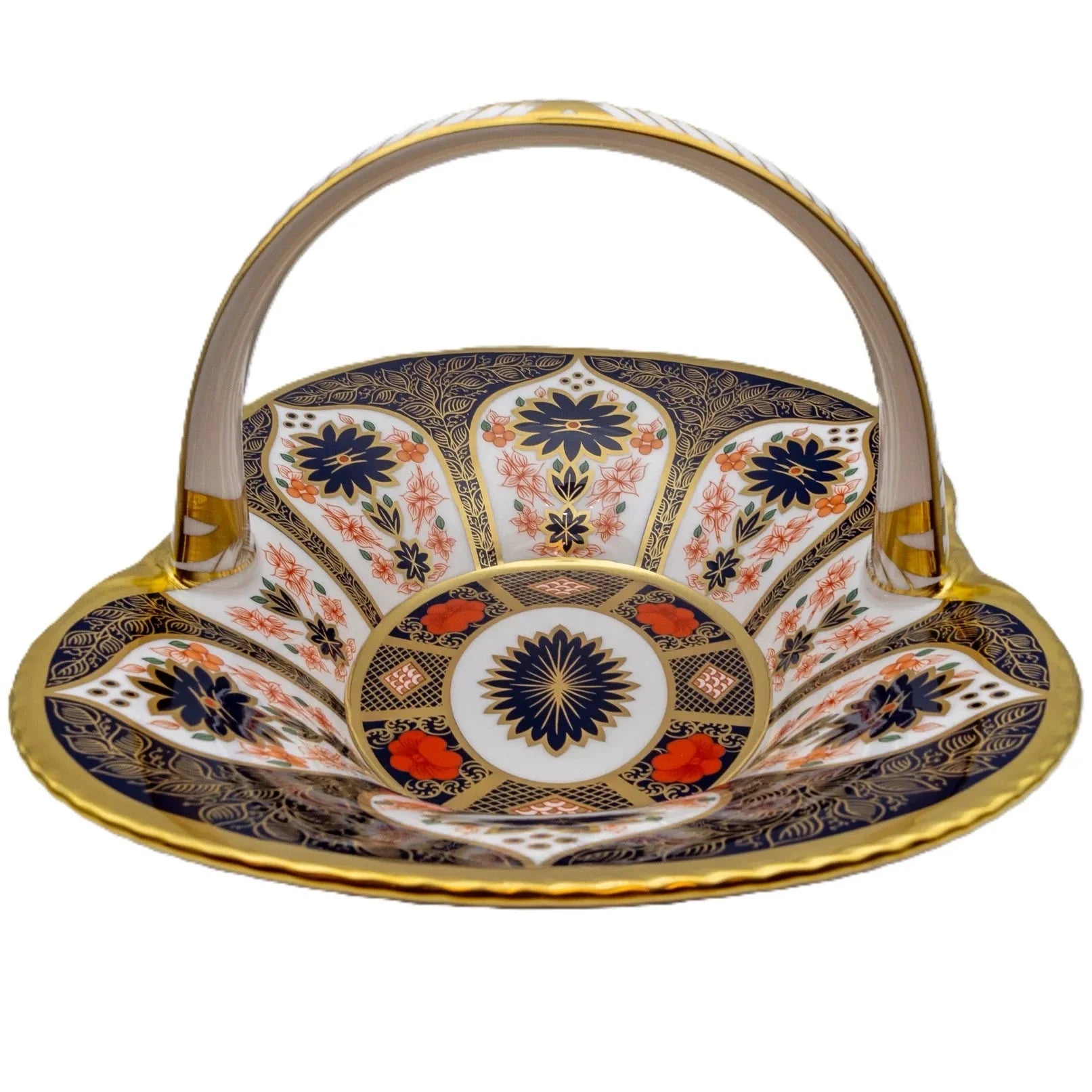 Royal Crown Derby Imari SGB Heather Basket