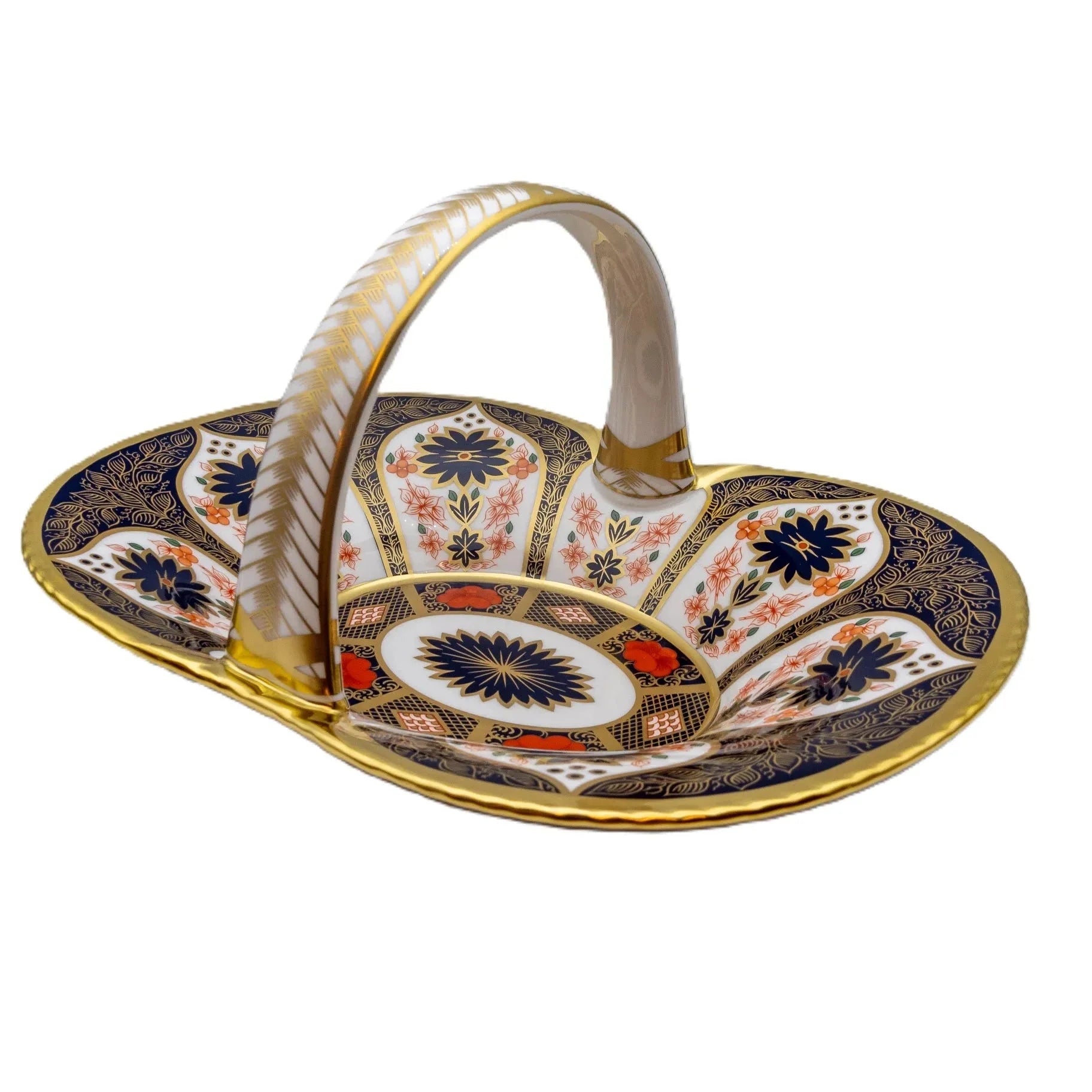 Royal Crown Derby Imari SGB Heather Basket