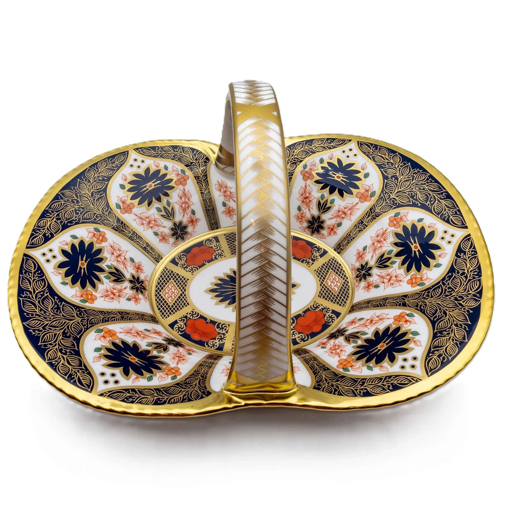 Royal Crown Derby Imari SGB Heather Basket