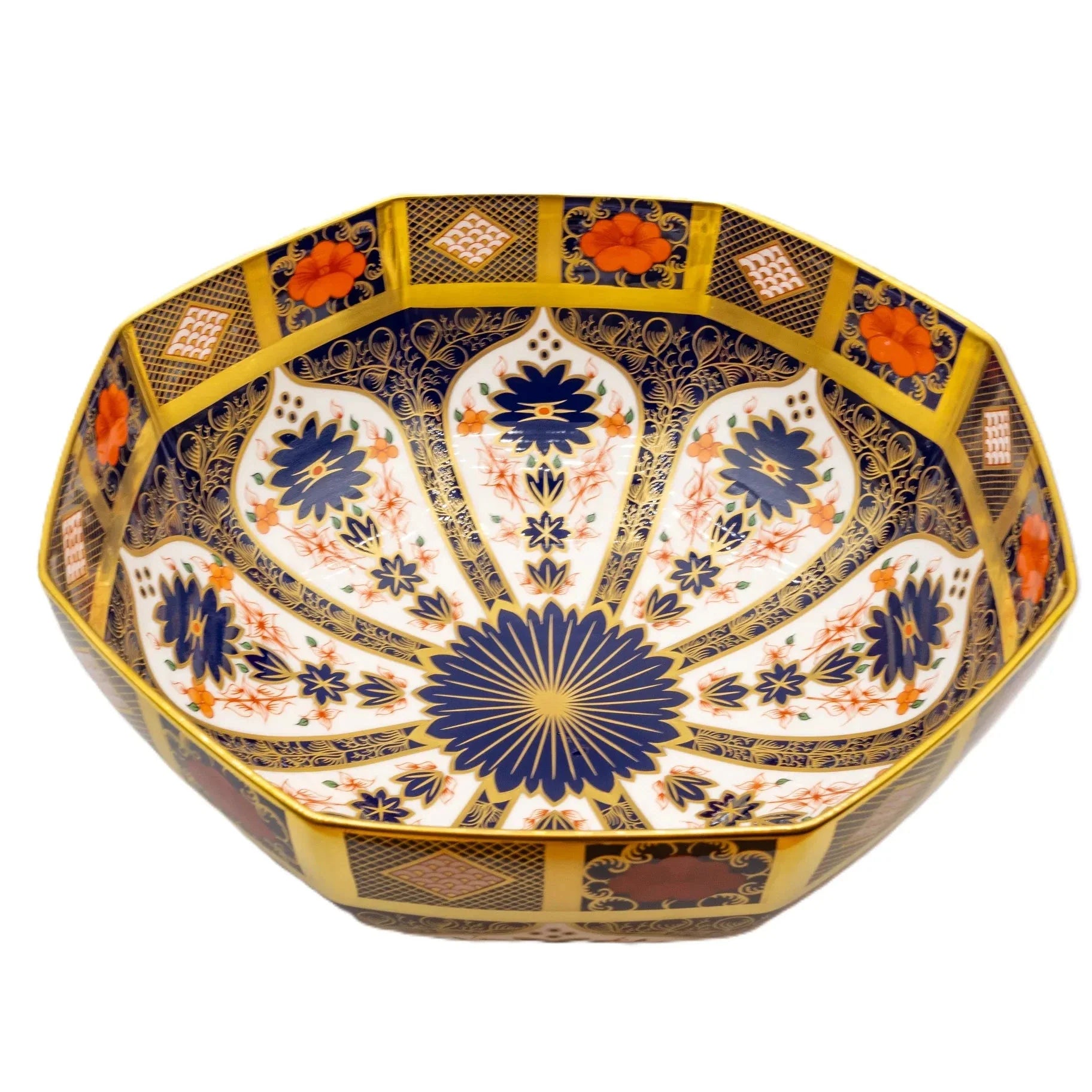 Royal Crown Derby Imari SGB Large Octagonal Bowl