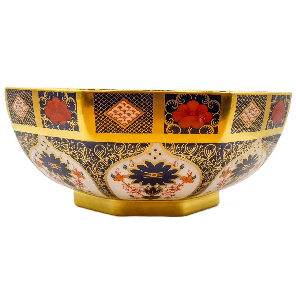 Royal Crown Derby Imari SGB Large Octagonal Bowl