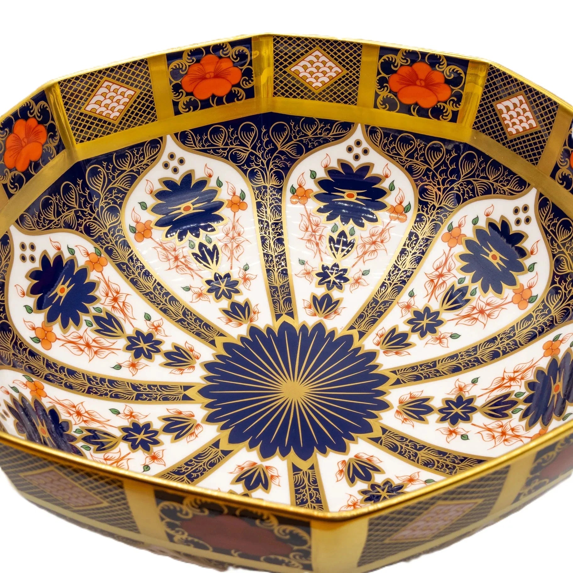 Royal Crown Derby Imari SGB Large Octagonal Bowl