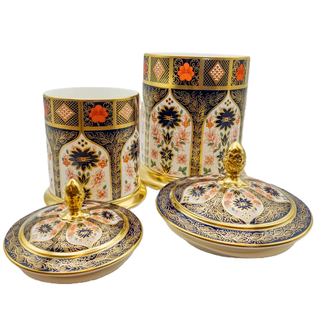Royal Crown Derby Imari SGB Storage Jar