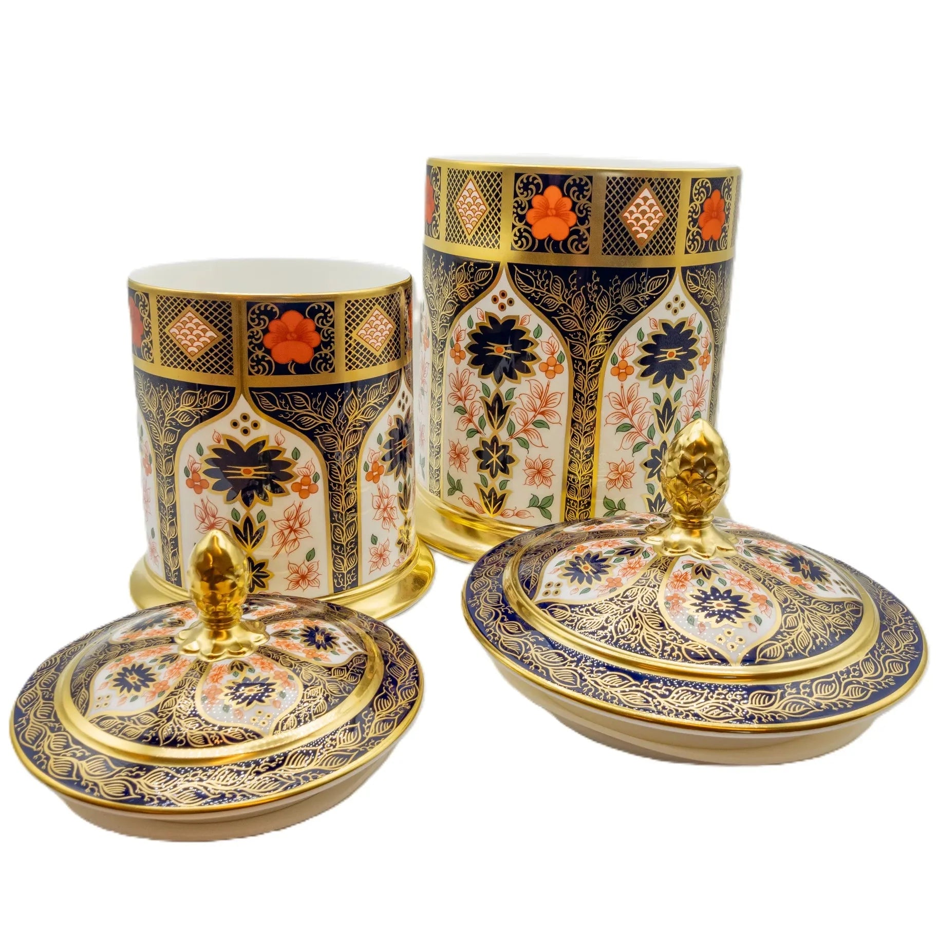 Royal Crown Derby Imari SGB Storage Jar