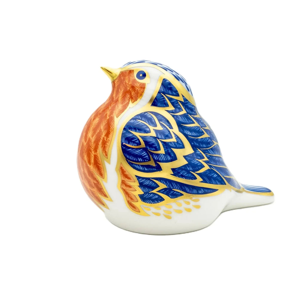 Royal Crown Derby Robin Paperweight