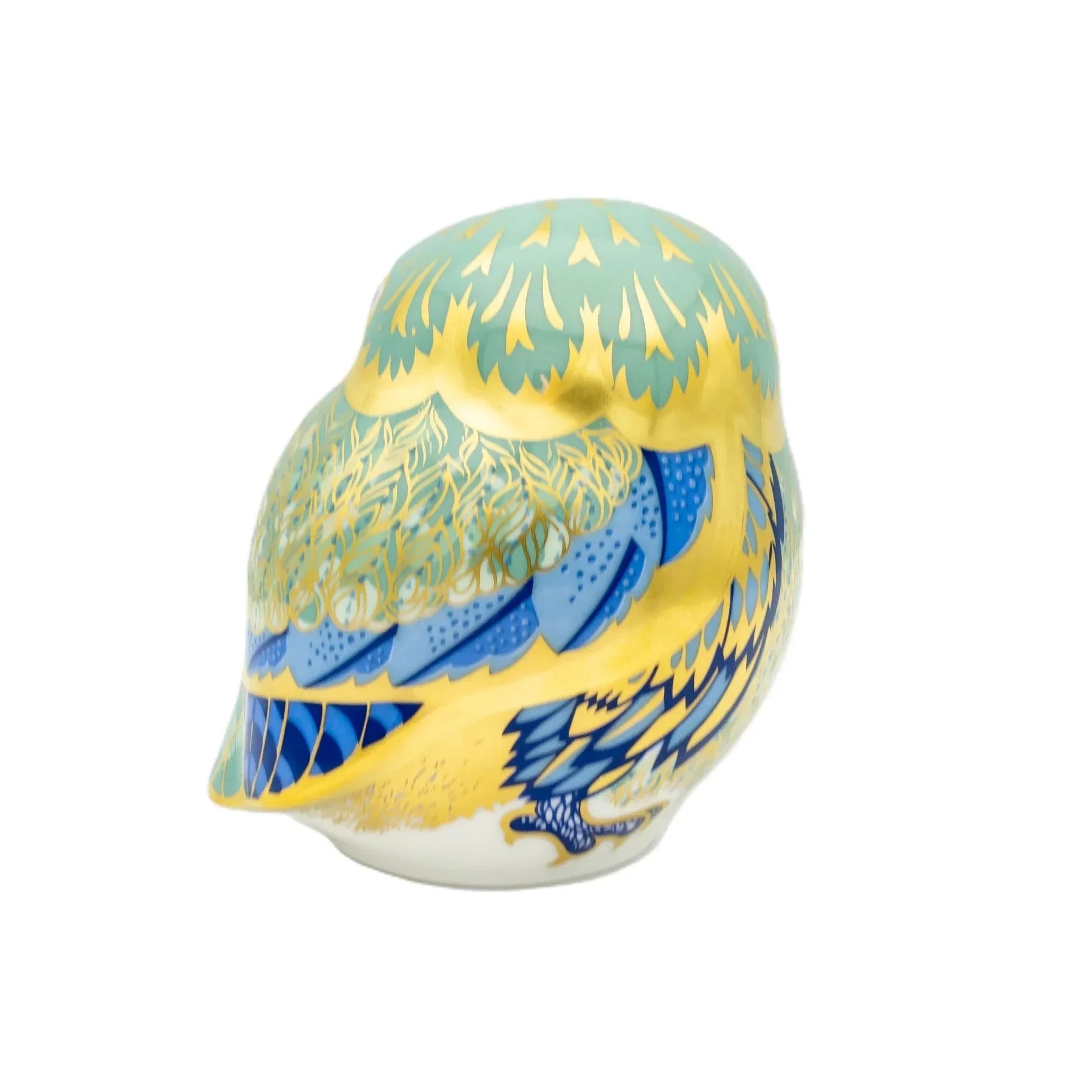 Royal Crown Derby Nightingale Owl Paperweight