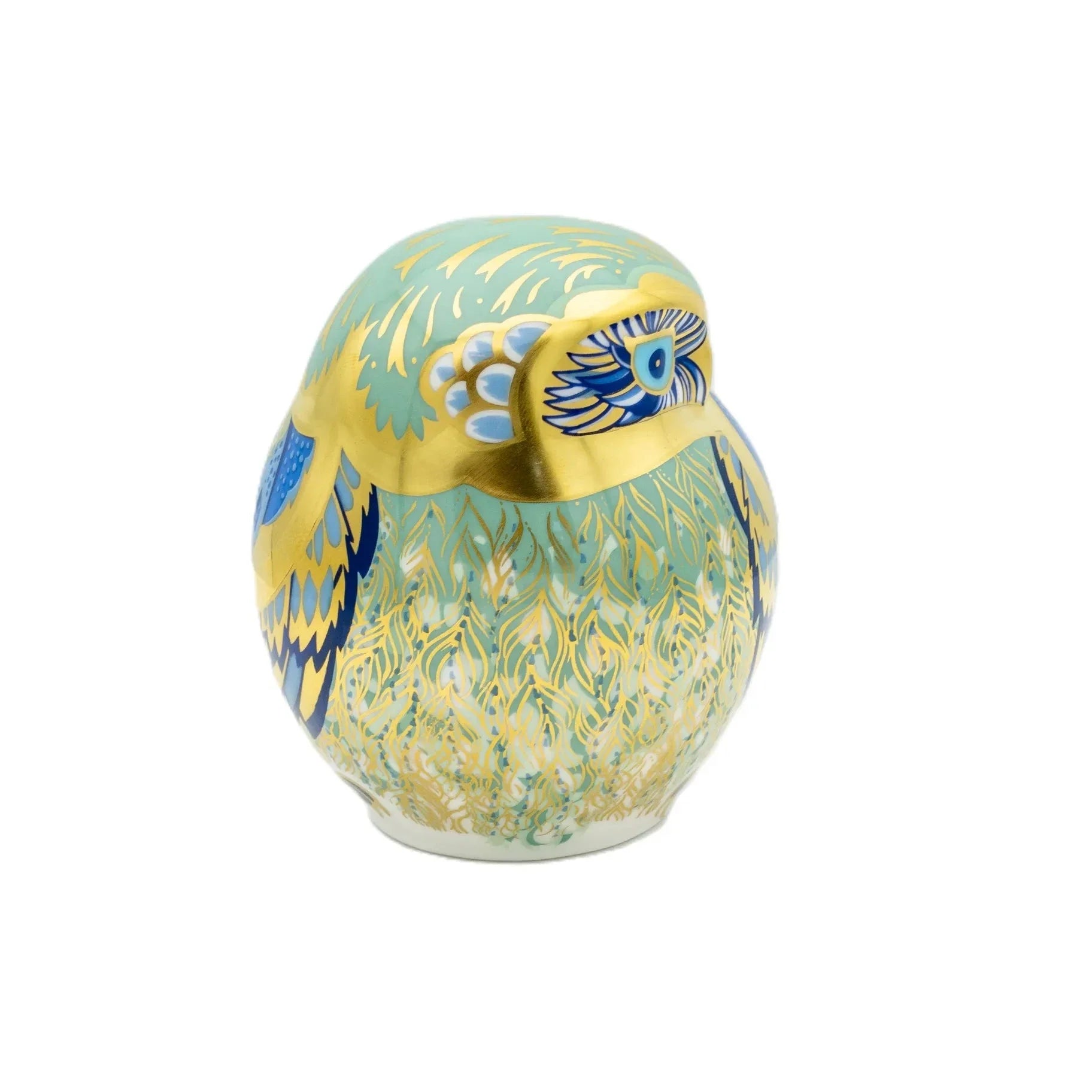 Royal Crown Derby Nightingale Owl Paperweight