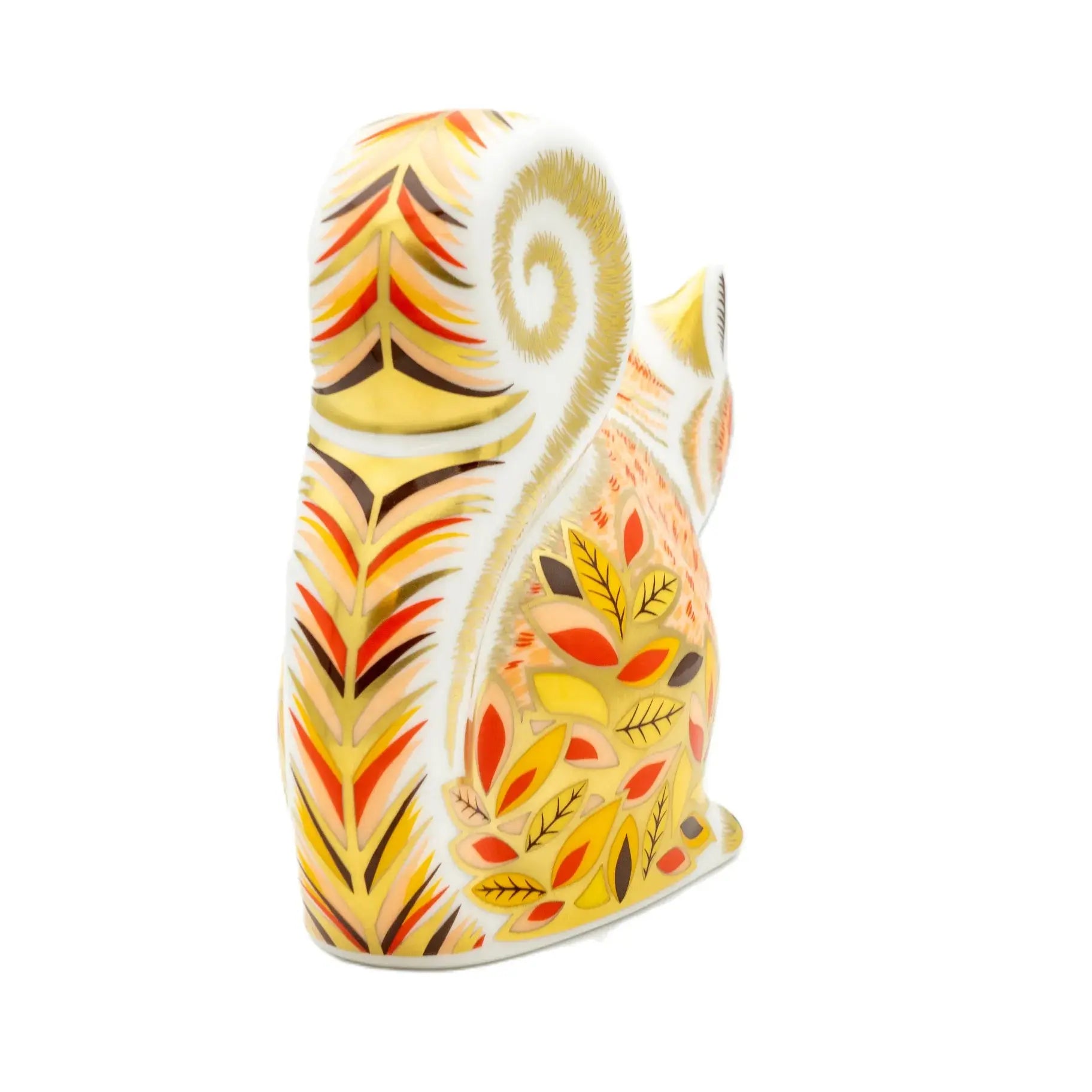Royal Crown Derby Autumn Squirrel Paperweight