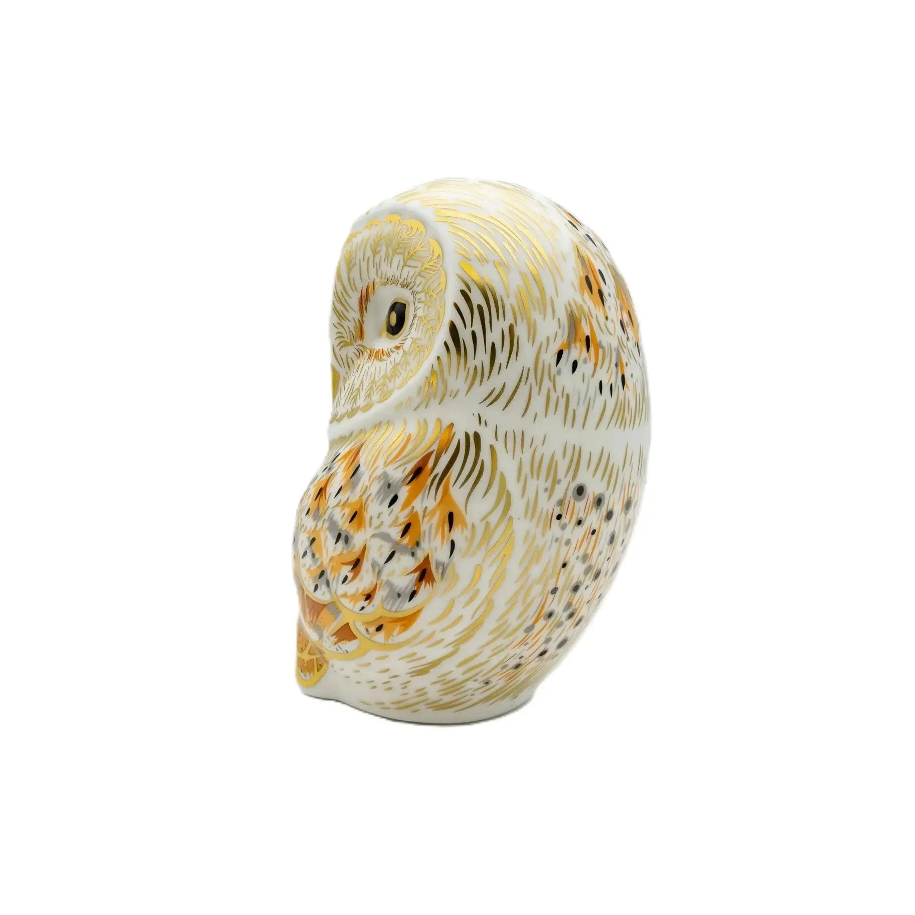 Royal Crown Derby Winter Owl Paperweight
