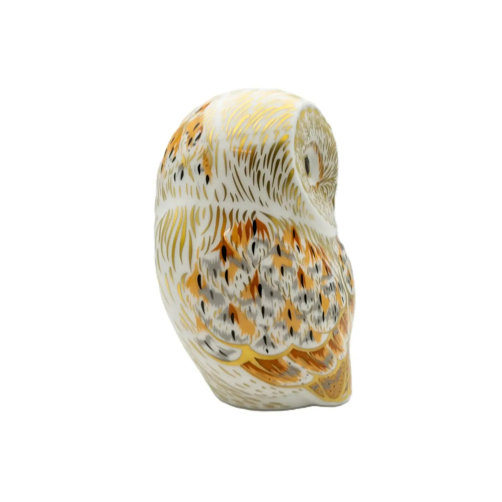 Royal Crown Derby Winter Owl Paperweight