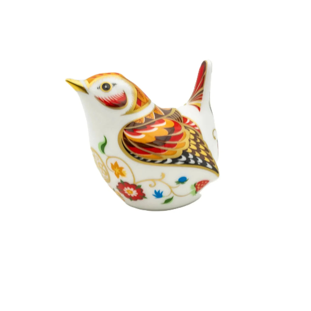 Royal Crown Derby William Shakespeare Wren Paperweight