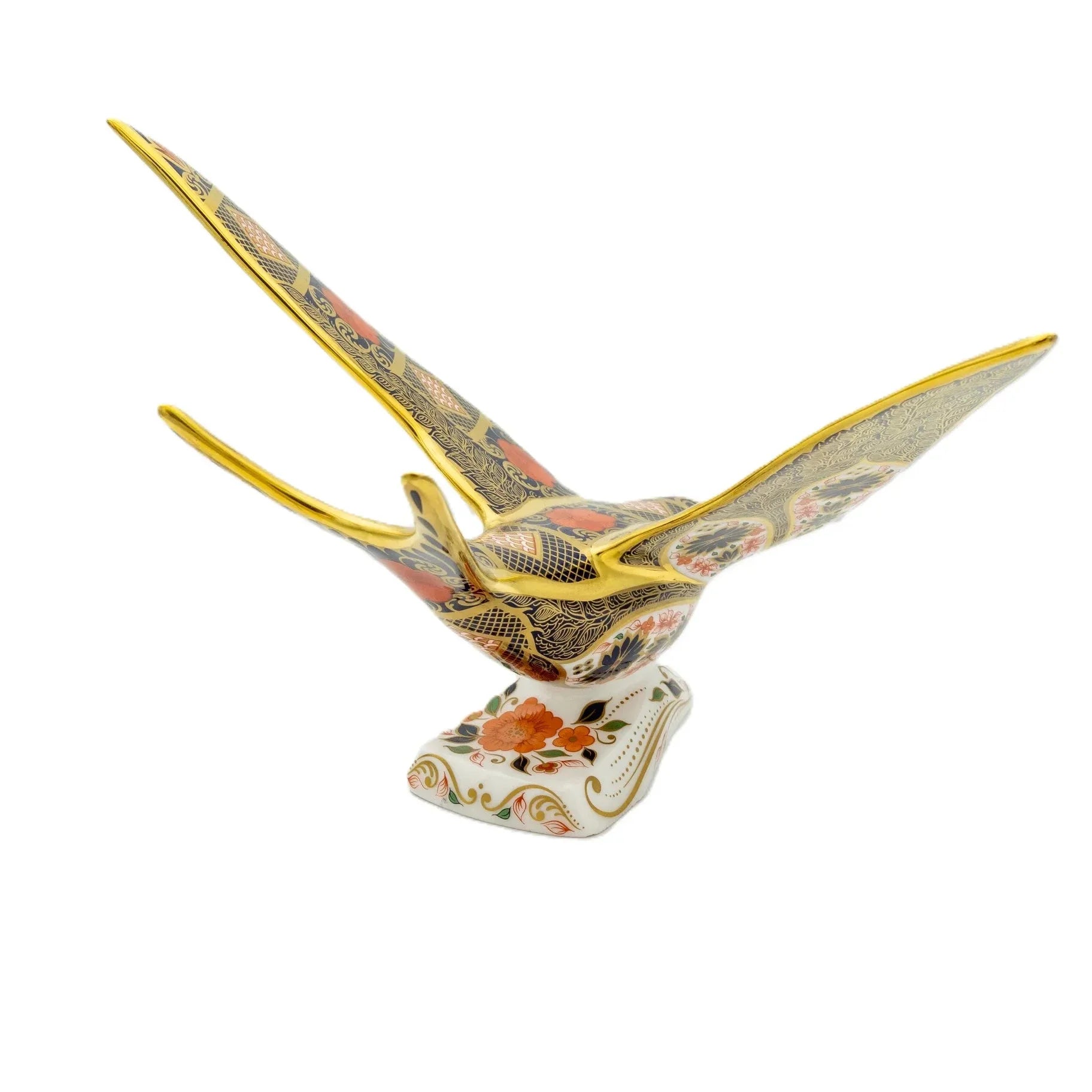 Royal Crown Derby Imari SGB Swallow Paperweight
