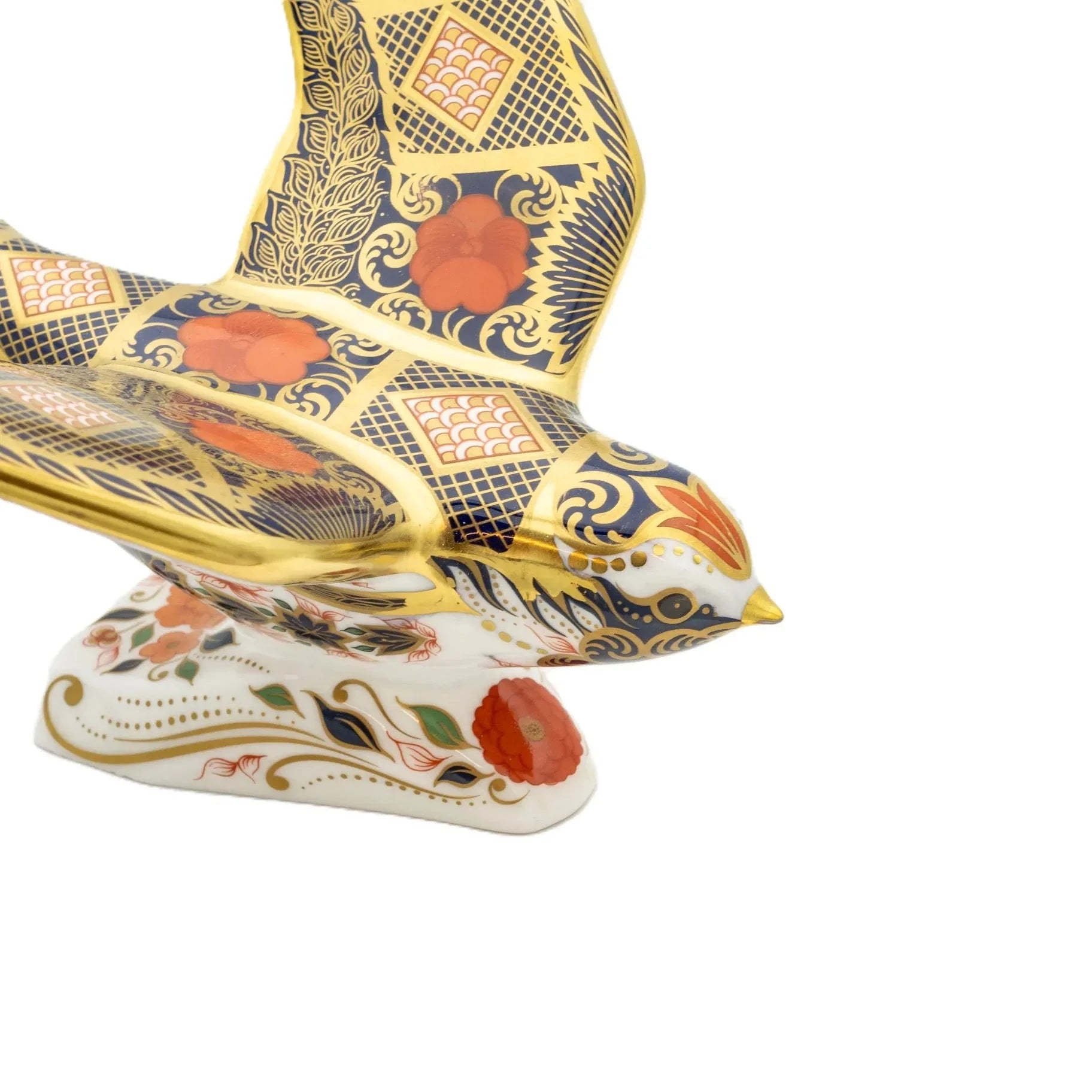 Royal Crown Derby Imari SGB Swallow Paperweight