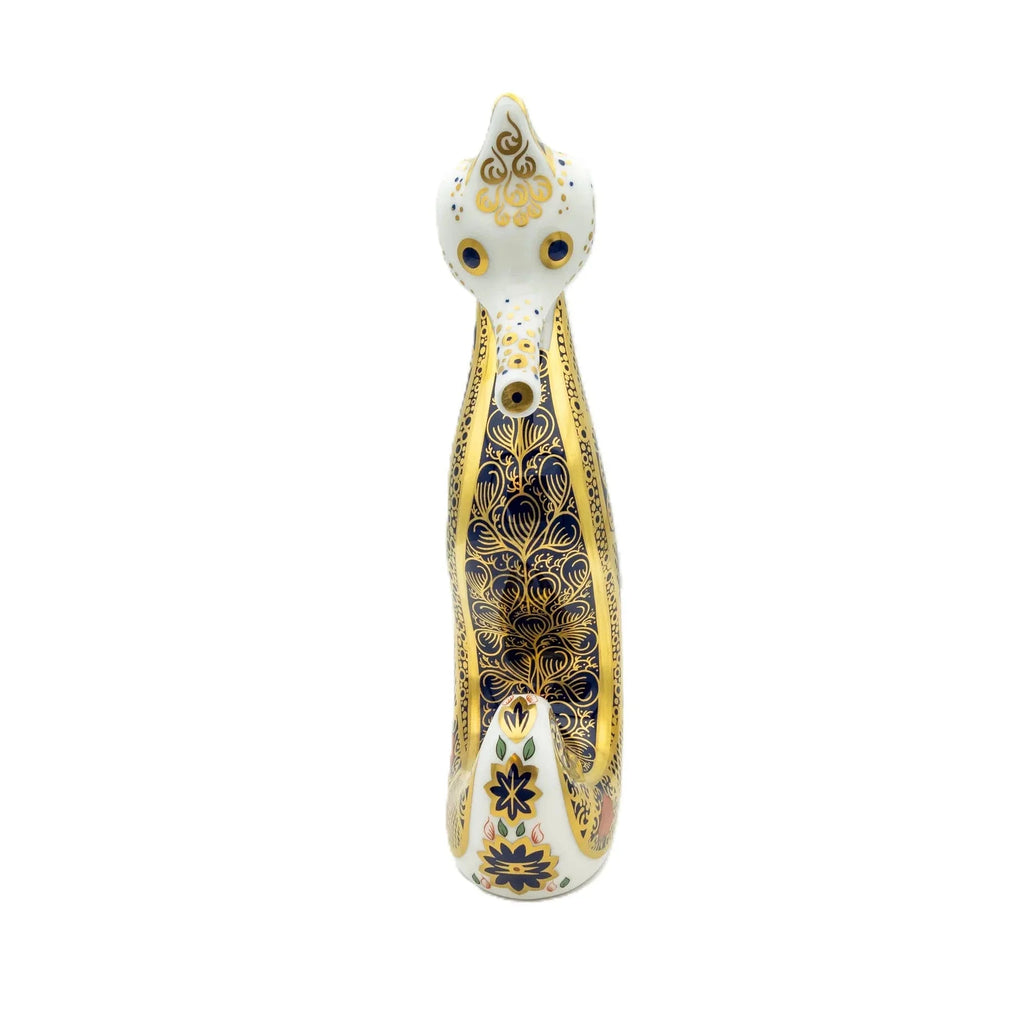 Royal Crown Derby Imari SGB Seahorse Paperweight