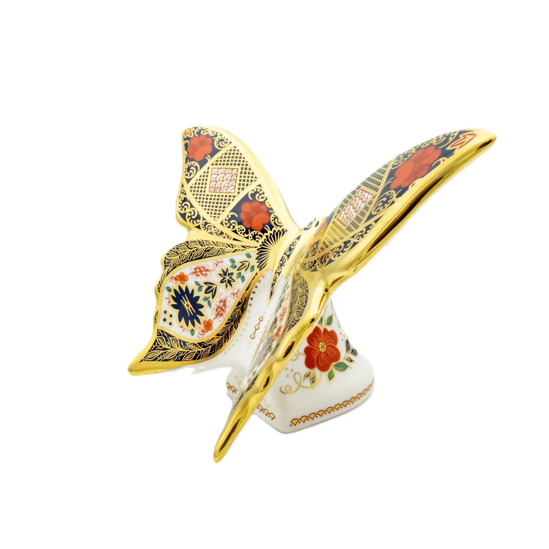 Royal Crown Derby Imari SGB Butterfly Paperweight