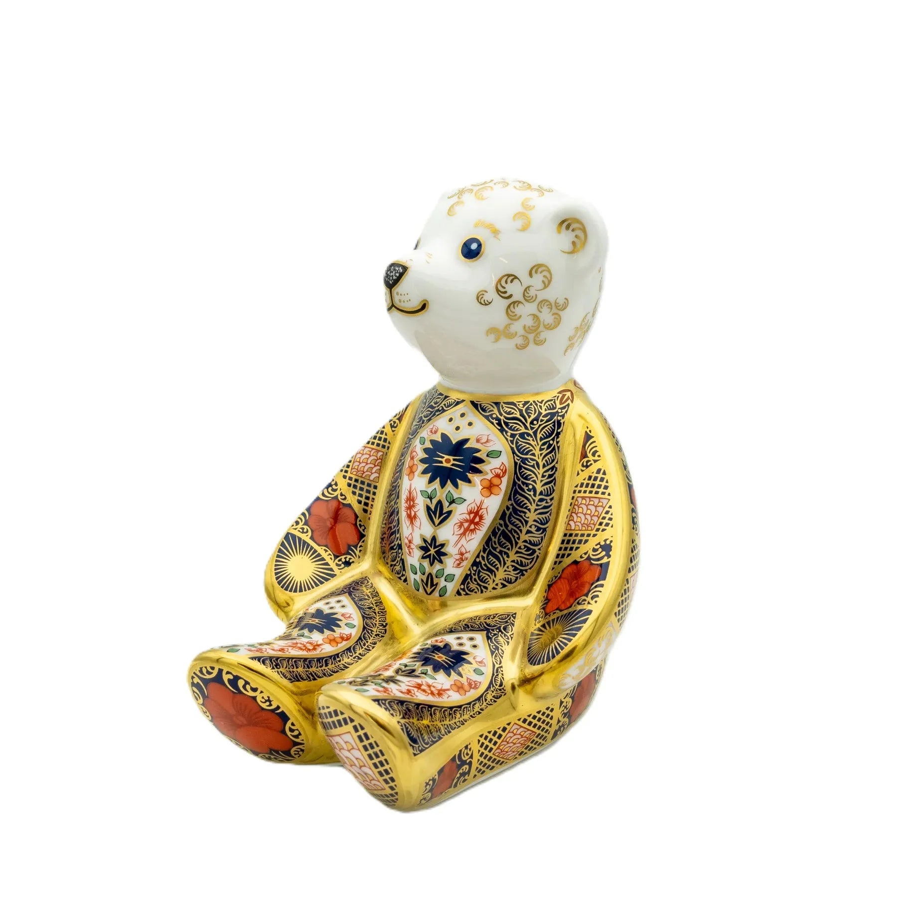 Royal Crown Derby Imari SGB Bear Paperweight