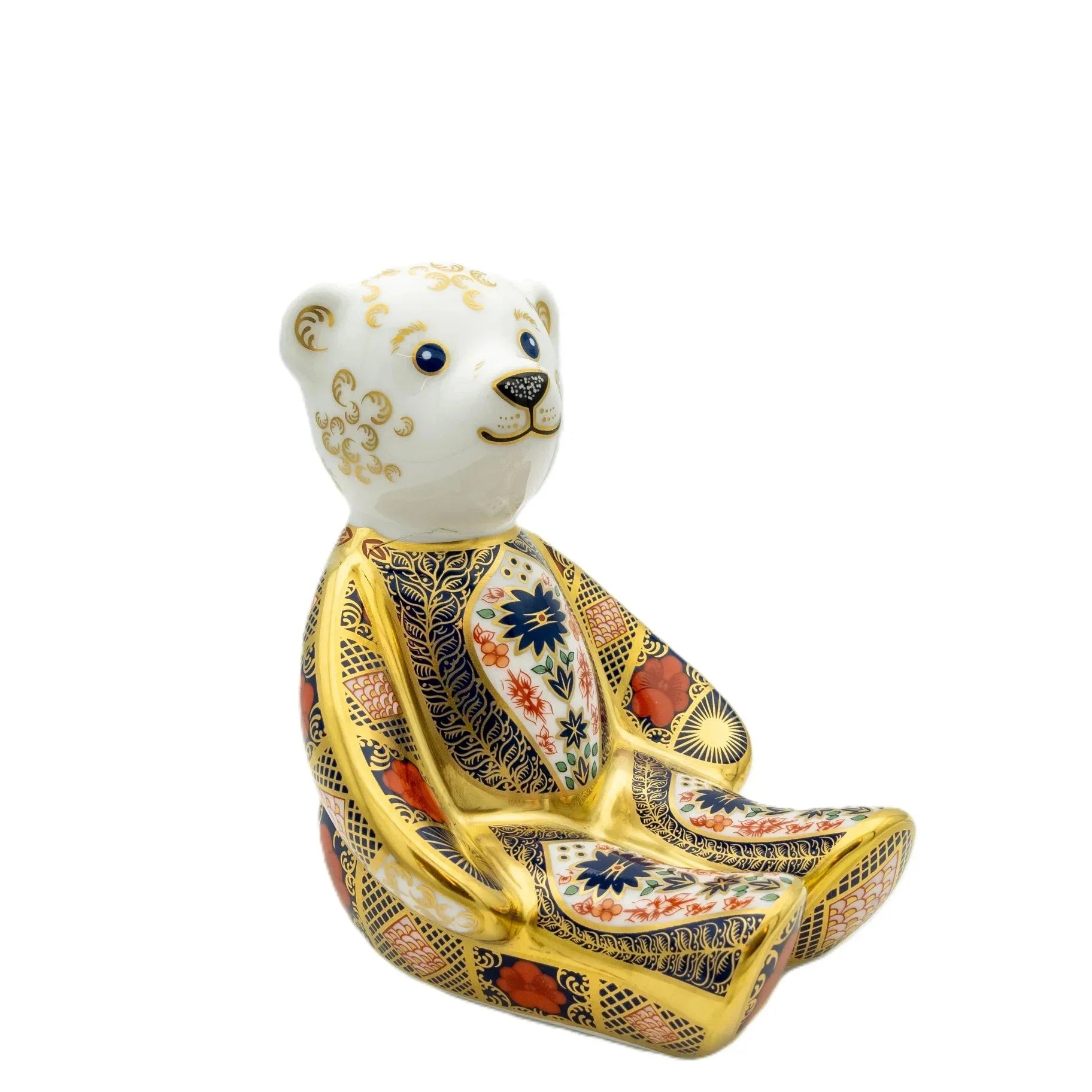 Royal Crown Derby Imari SGB Bear Paperweight