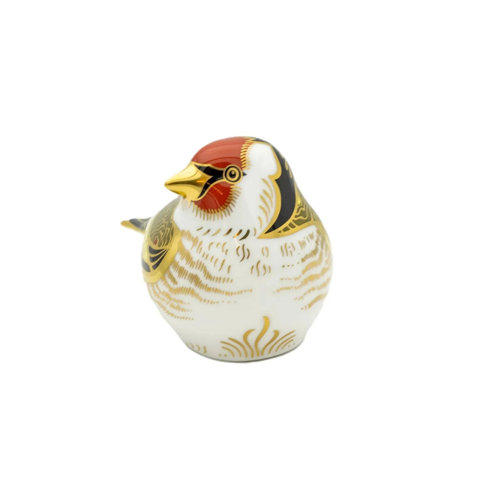 Royal Crown Derby Goldfinch Paperweight