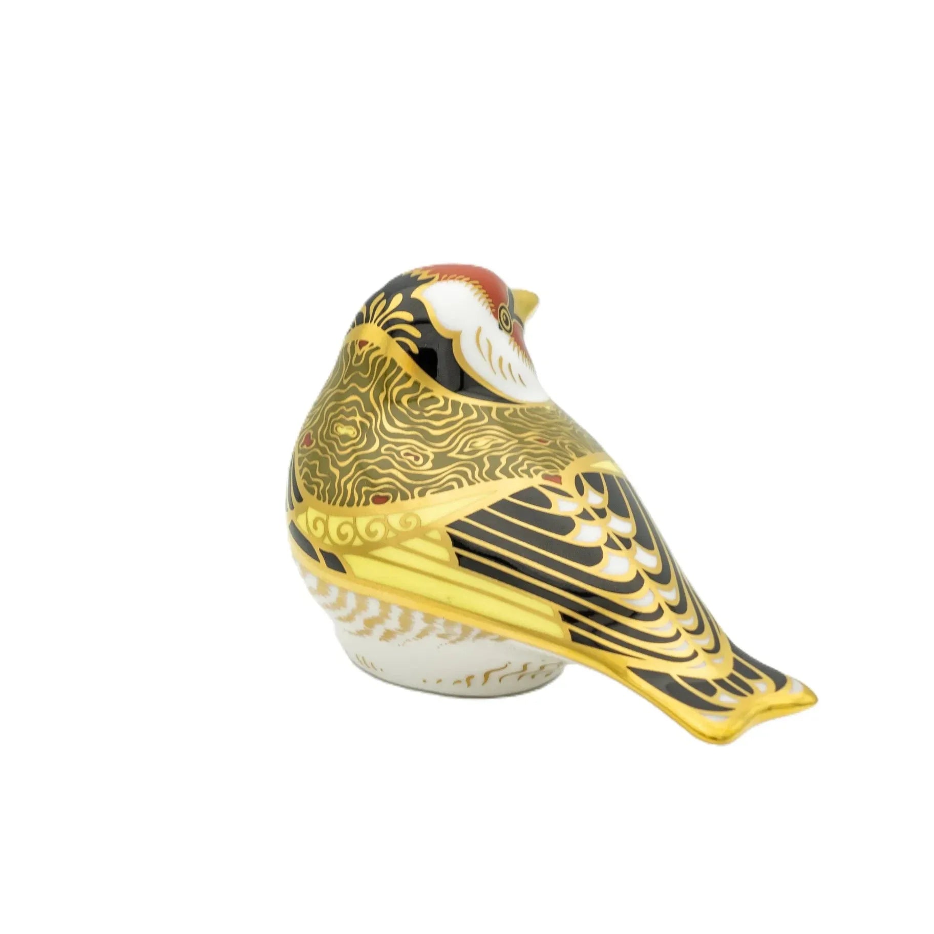 Royal Crown Derby Goldfinch Paperweight