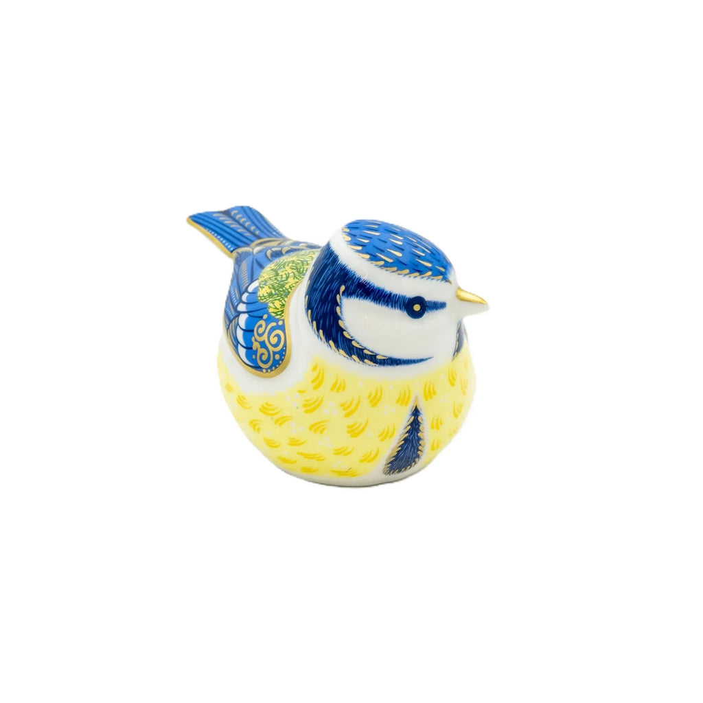 Royal Crown Derby Garden Bluetit Paperweight